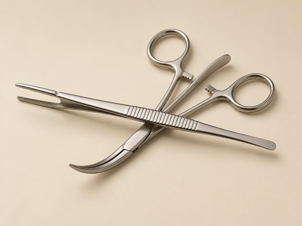 Chirurgische Pinzette, 1×2 Zähne